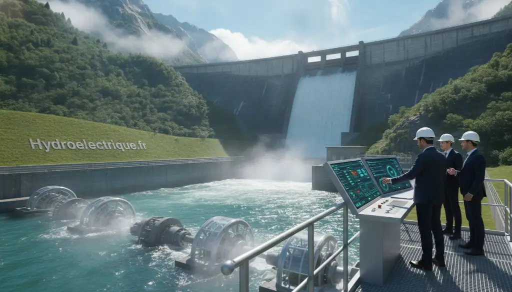 production d'énergie hydroélectrique