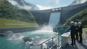 production d'énergie hydroélectrique