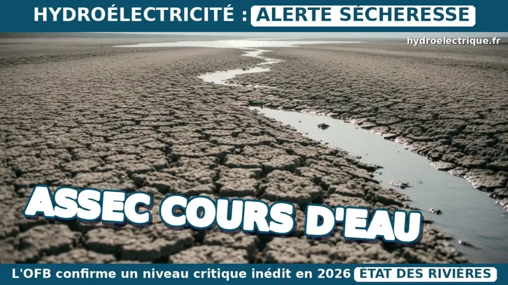 assec cours d'eau