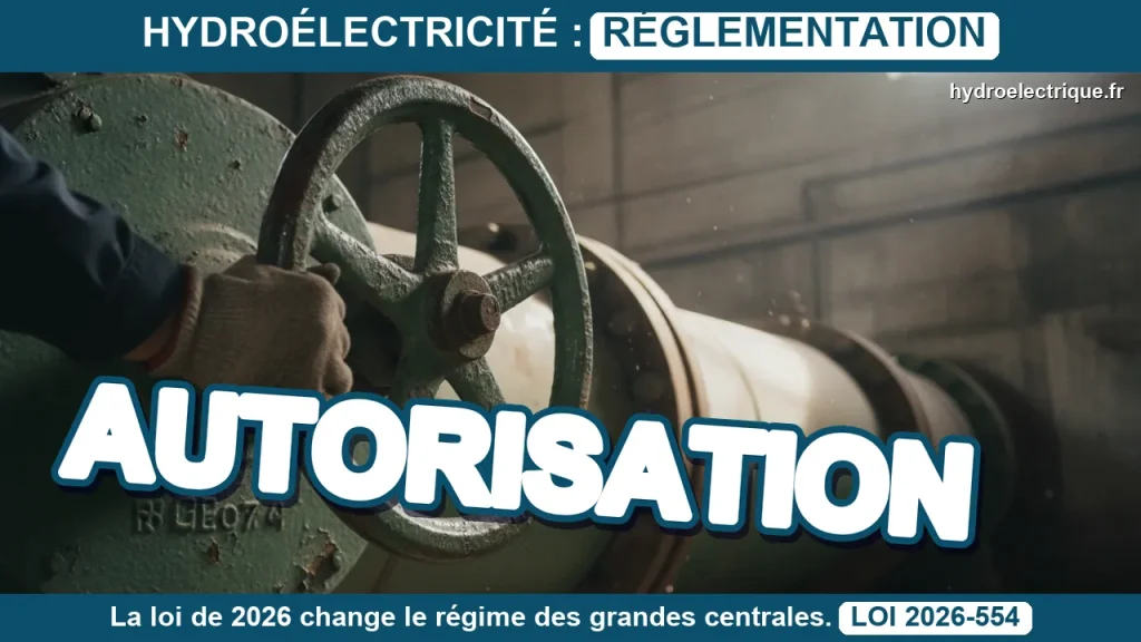 autorisation hydroélectrique