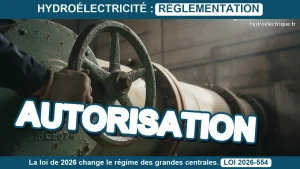 autorisation hydroélectrique