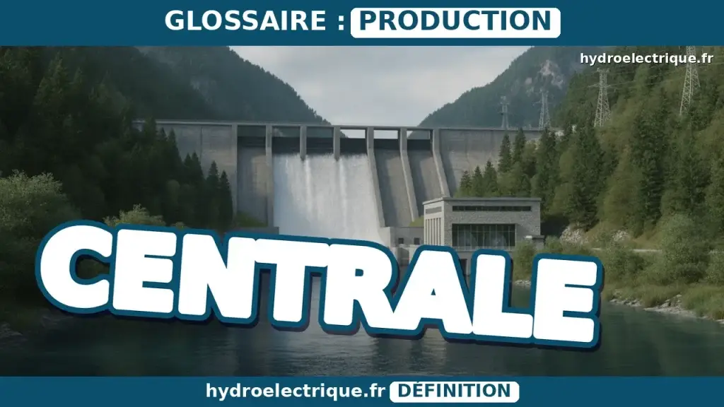 Centrale au fil de l’eau