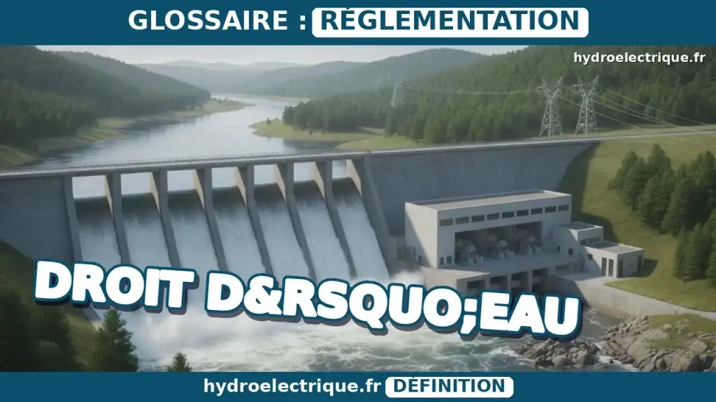 Droit d’eau