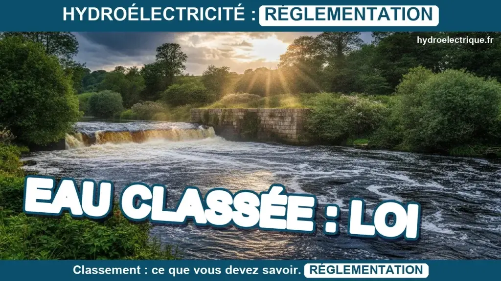 Mon projet est-il sur un cours d’eau classé et qu’est-ce que ça change ?
