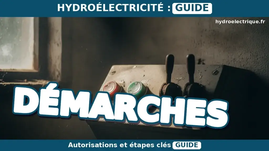 Quelles sont les démarches administratives pour un projet de microcentrale ?