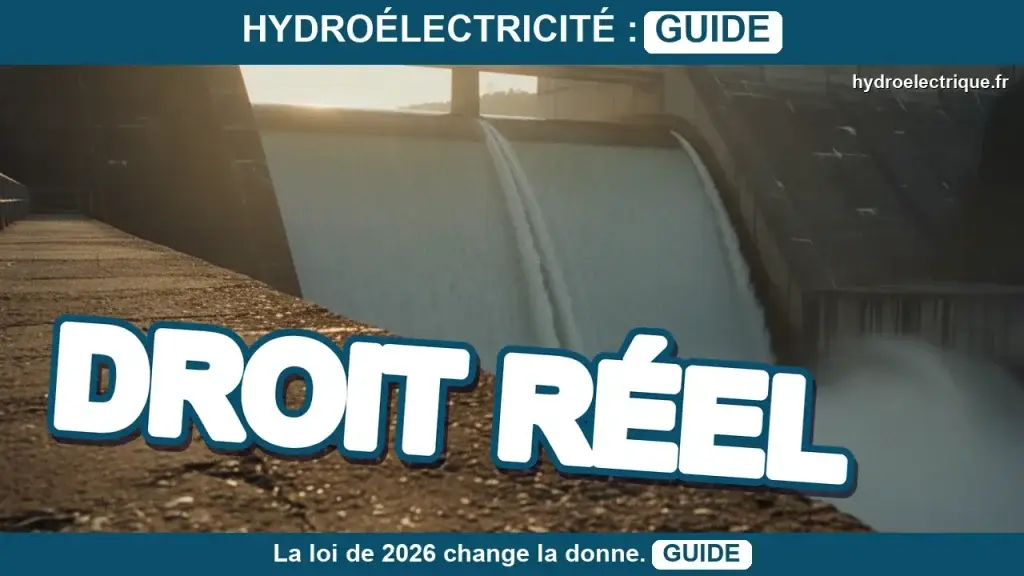 Qu'est-ce qu'un droit réel sur un ouvrage hydroélectrique ?