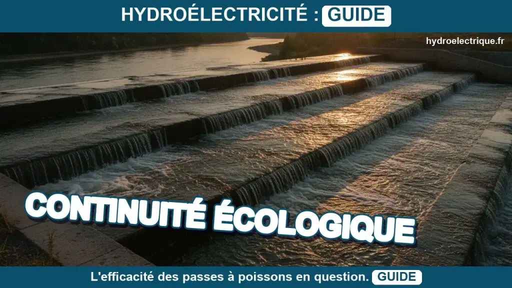 Une passe à poissons est-elle vraiment efficace pour la faune aquatique ?