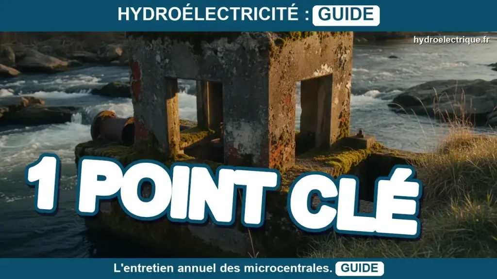 Quel entretien annuel prévoir pour une microcentrale ?