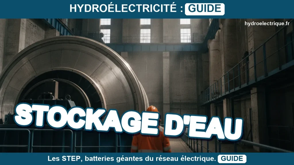 Comment fonctionne une STEP et à quoi sert-elle sur le réseau ?
