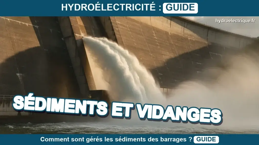 Comment sont gérés les sédiments et les vidanges d'une retenue ?