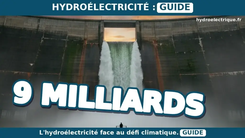 Quels sont les impacts du changement climatique sur l'hydroélectricité ?