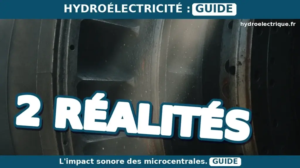 Quel est l'impact sonore d'une microcentrale pour les riverains ?