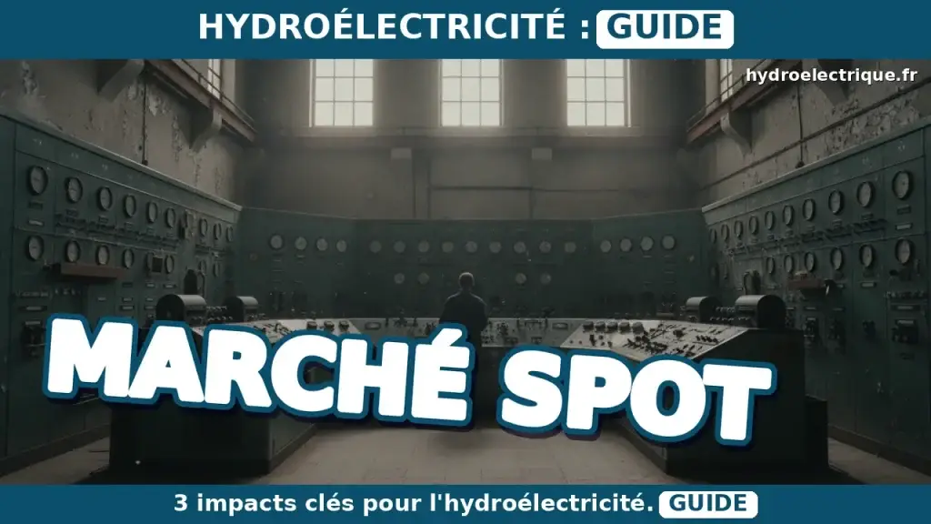 Comment le marché spot affecte-t-il les producteurs hydro ?