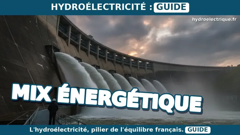 Comment l'hydroélectricité s'intègre-t-elle au mix énergétique français ?