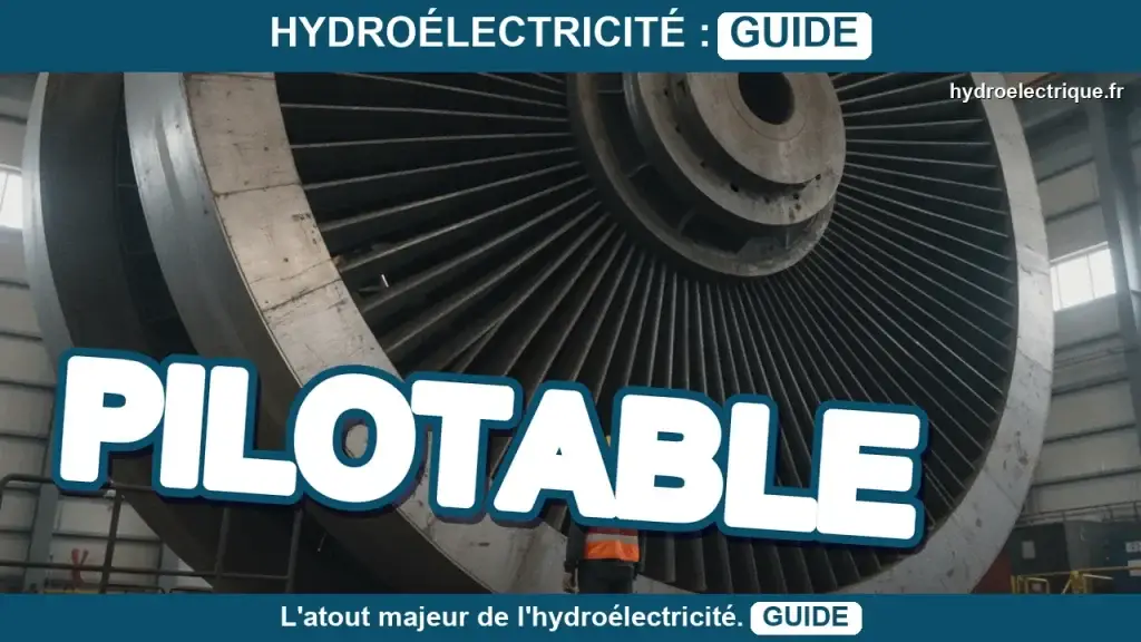 Pourquoi l'hydroélectricité est-elle pilotable ?