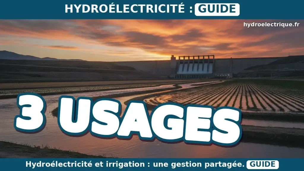 Comment l'hydroélectricité peut-elle soutenir l'irrigation agricole ?