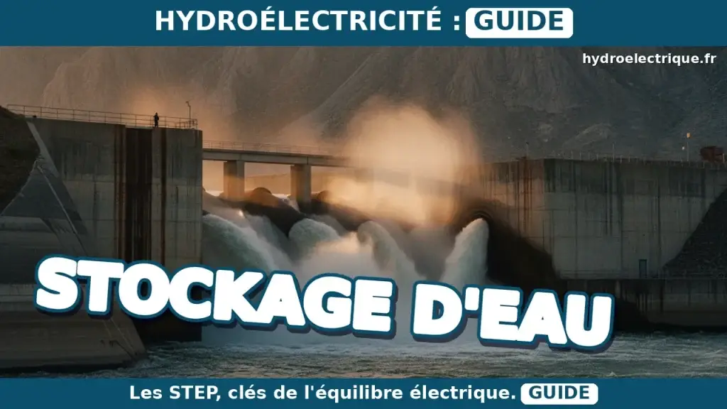 Comment l'hydroélectricité peut-elle stocker l'énergie excédentaire ?