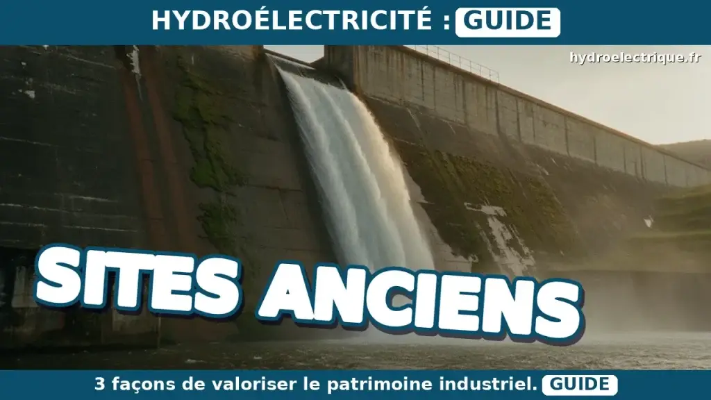 Comment l'hydroélectricité peut-elle valoriser un ancien site industriel ?