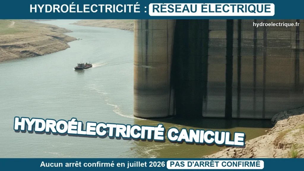 hydroélectricité canicule