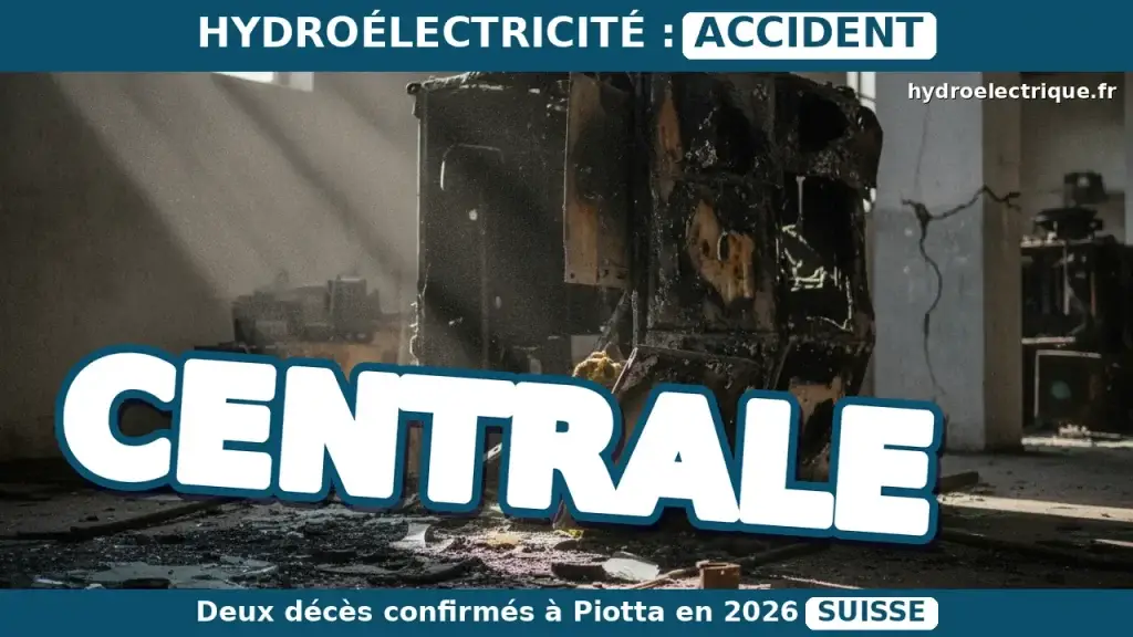 accident centrale hydroélectrique