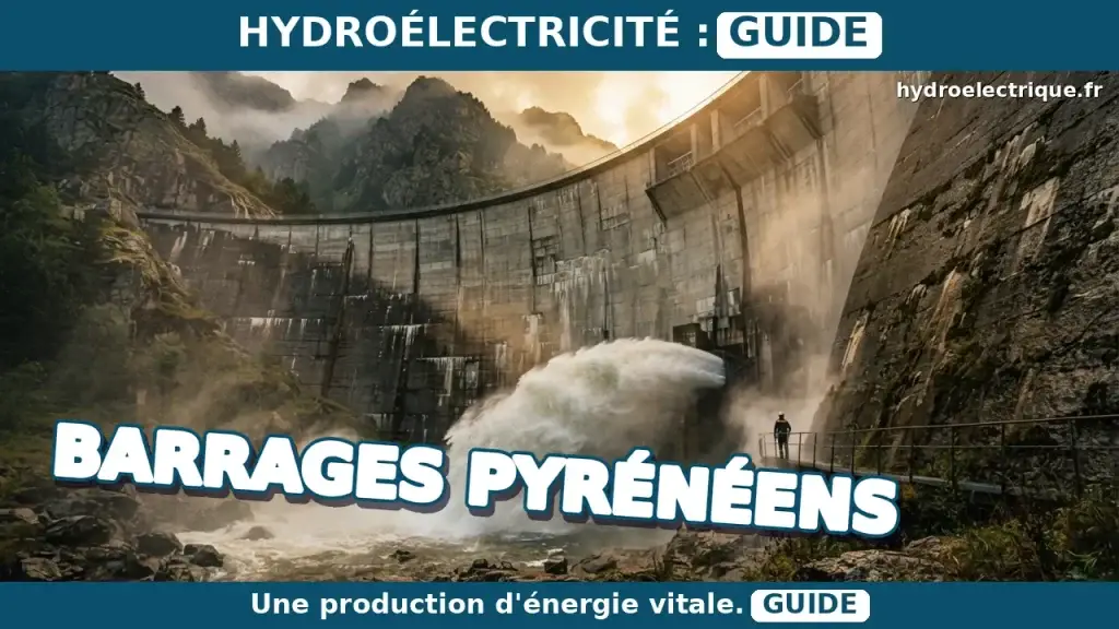Barrages hydroélectriques des Pyrénées : liste et carte