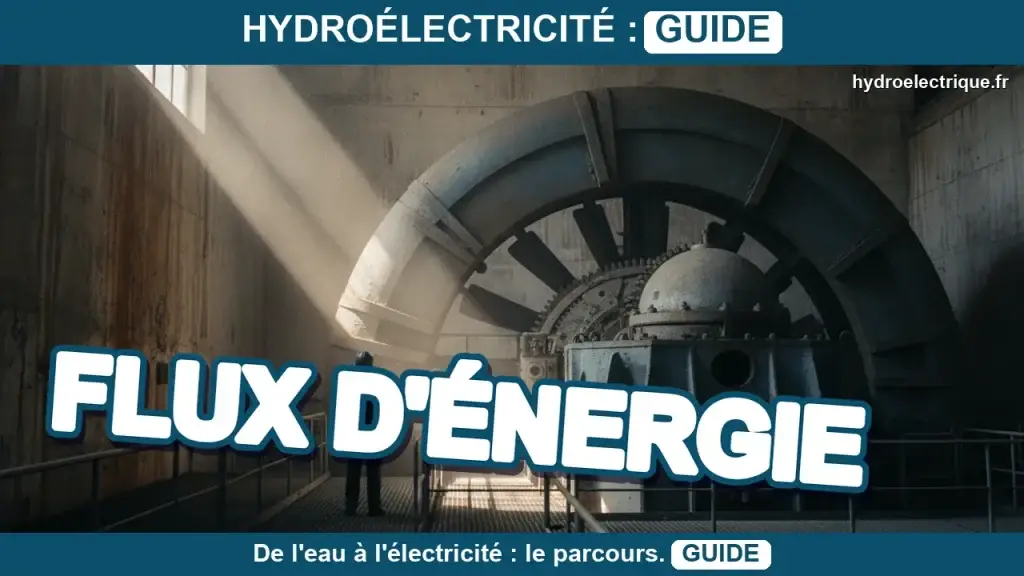 Chaîne énergétique d’une centrale hydroélectrique : le schéma expliqué