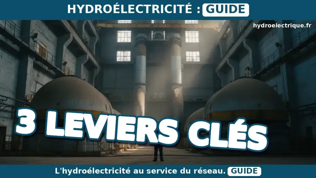 Comment l'hydroélectricité s'adapte-t-elle aux besoins du réseau ?