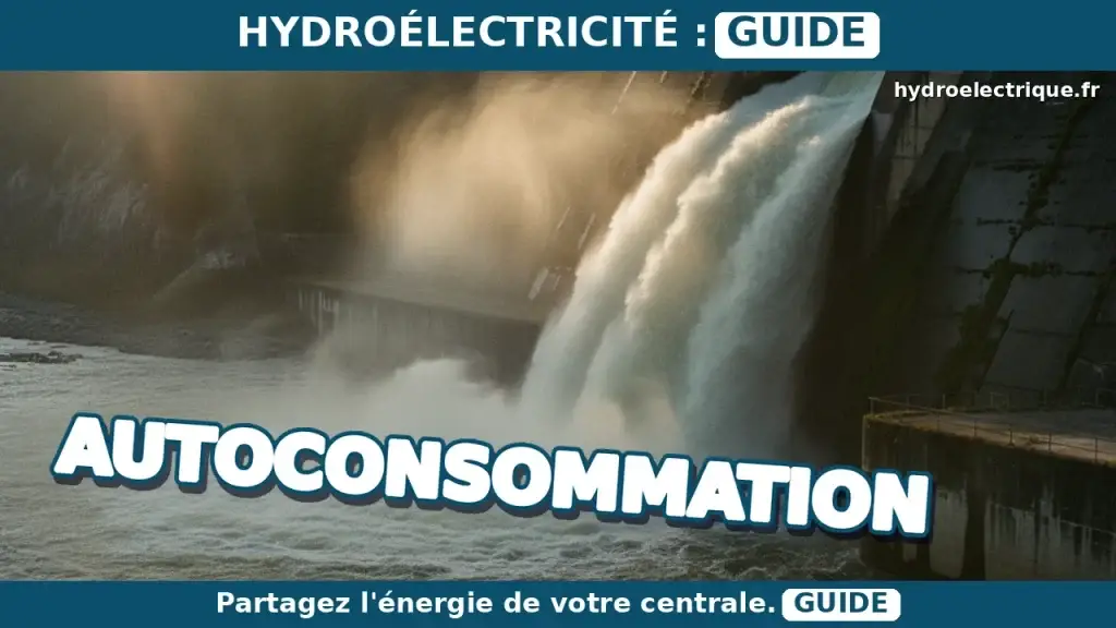 Quelles sont les options pour l'autoconsommation d'électricité hydraulique ?