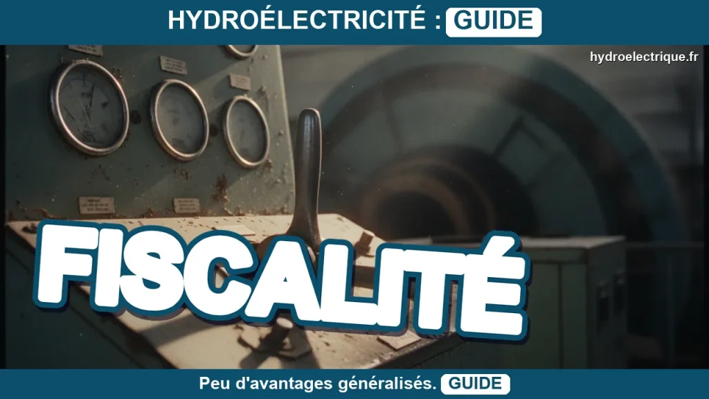 Quels sont les avantages fiscaux pour un producteur d’hydroélectricité ?