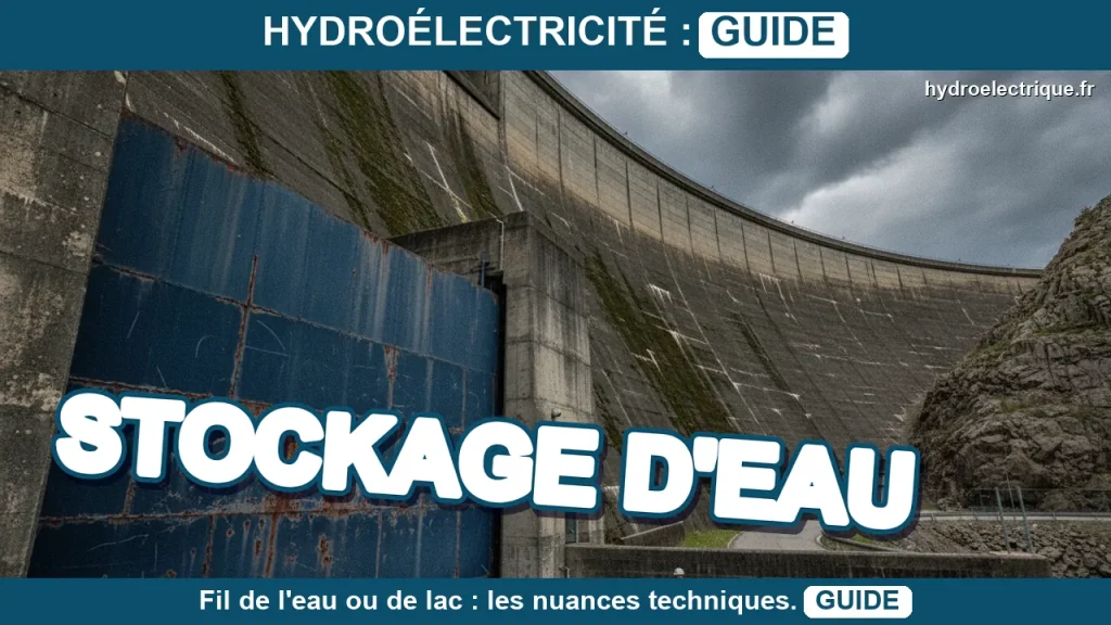 Quelle est la différence entre une centrale au fil de l’eau et de lac ?