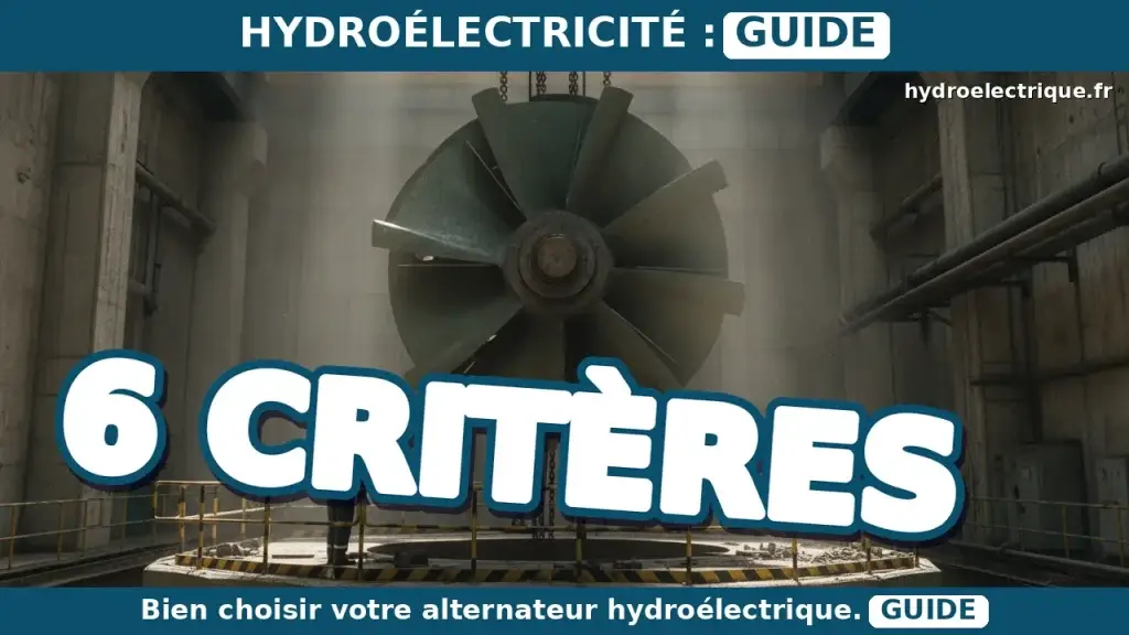 Comment choisir un alternateur adapté à ma turbine ?