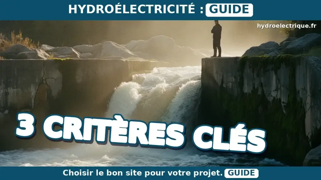 Quels sont les critères pour un bon site de microcentrale ?