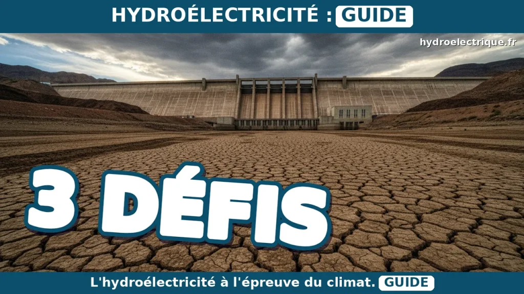 Quels sont les défis de l'hydroélectricité face au changement climatique ?
