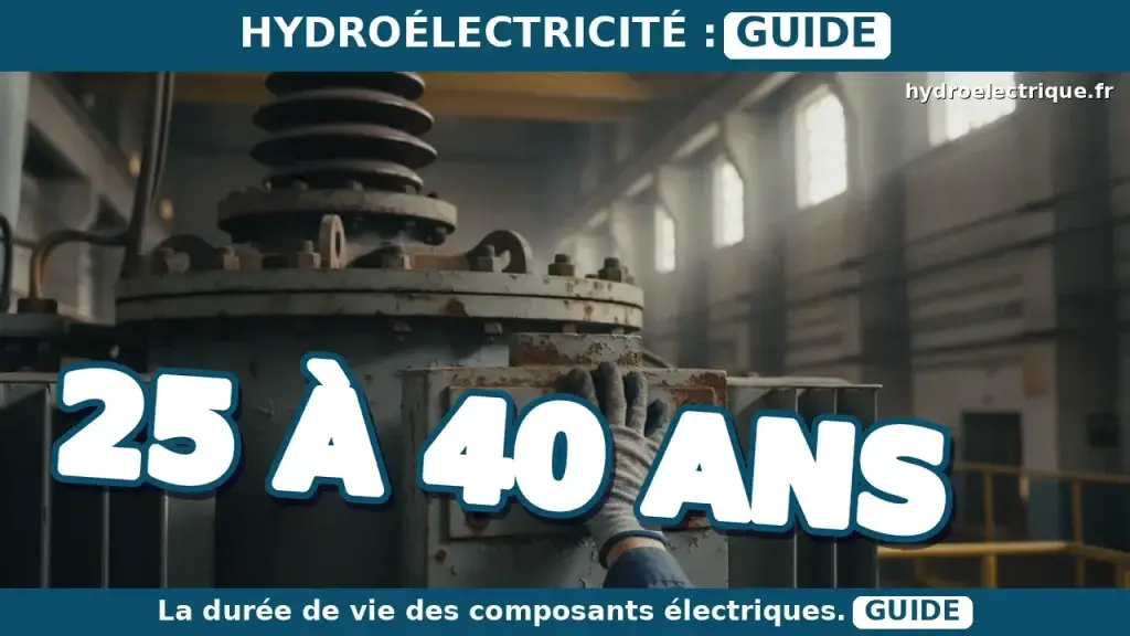 Quelle est la durée de vie des composants électriques d'une centrale ?