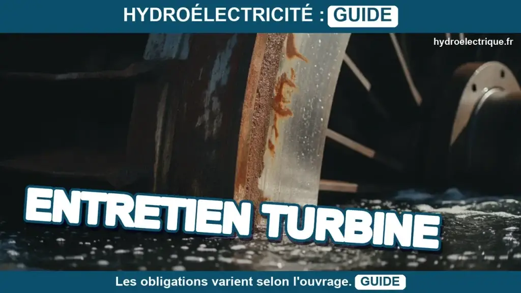 Quel entretien régulier est nécessaire pour une turbine ?