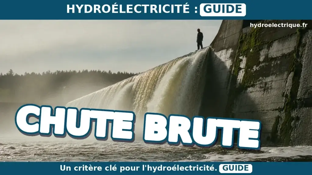 Comment évaluer la hauteur de chute brute d'un site ?