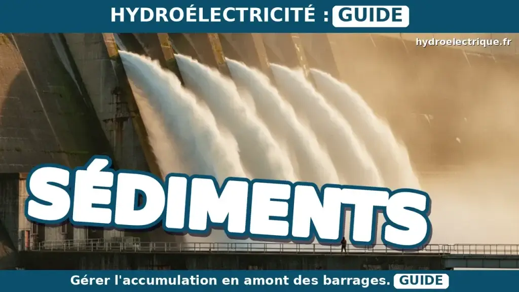 Comment gérer les sédiments accumulés en amont d'un barrage ?