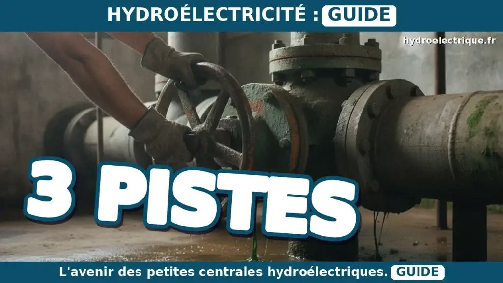 Quelles innovations pour les turbines de petites centrales ?