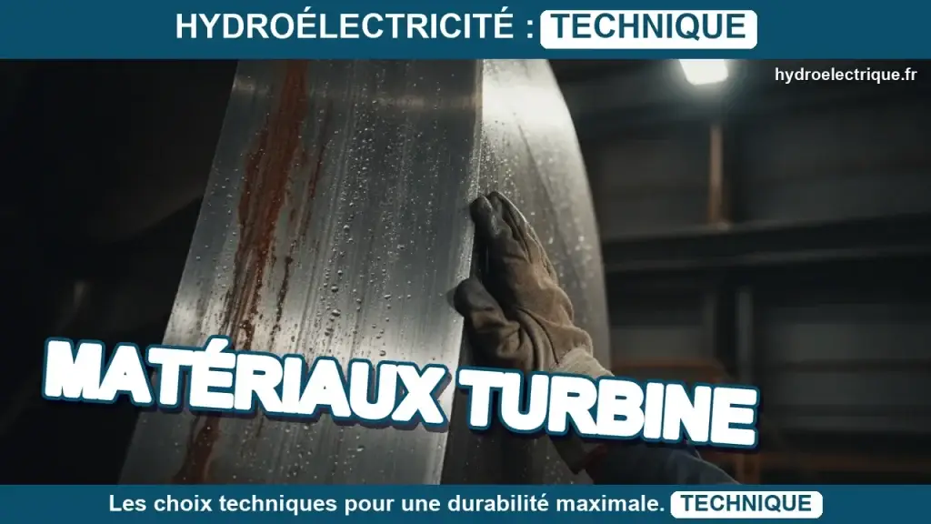 Quels matériaux sont utilisés pour les turbines et pourquoi ?