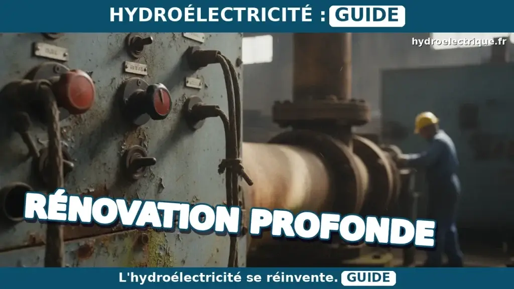 Comment moderniser une ancienne centrale hydroélectrique ?