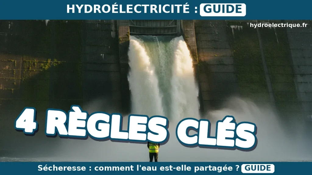 Quelles règles régissent le partage de l'eau en période de sécheresse ?