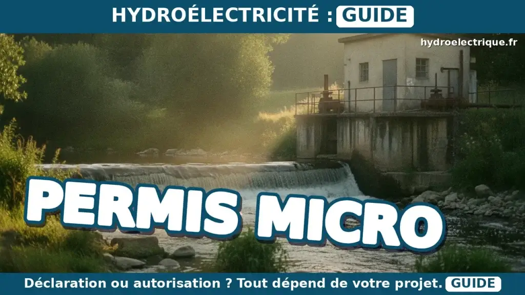 Quels permis sont nécessaires pour une microcentrale ?