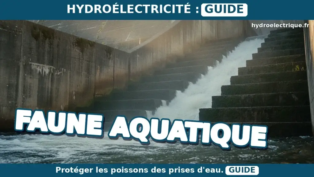 Comment protéger la faune aquatique des prises d'eau ?