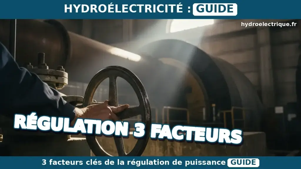 Comment fonctionne la régulation de puissance d'une turbine ?
