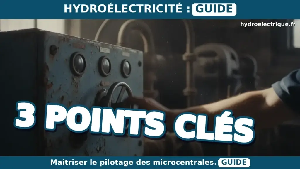 Quels sont les systèmes de contrôle-commande pour une microcentrale ?