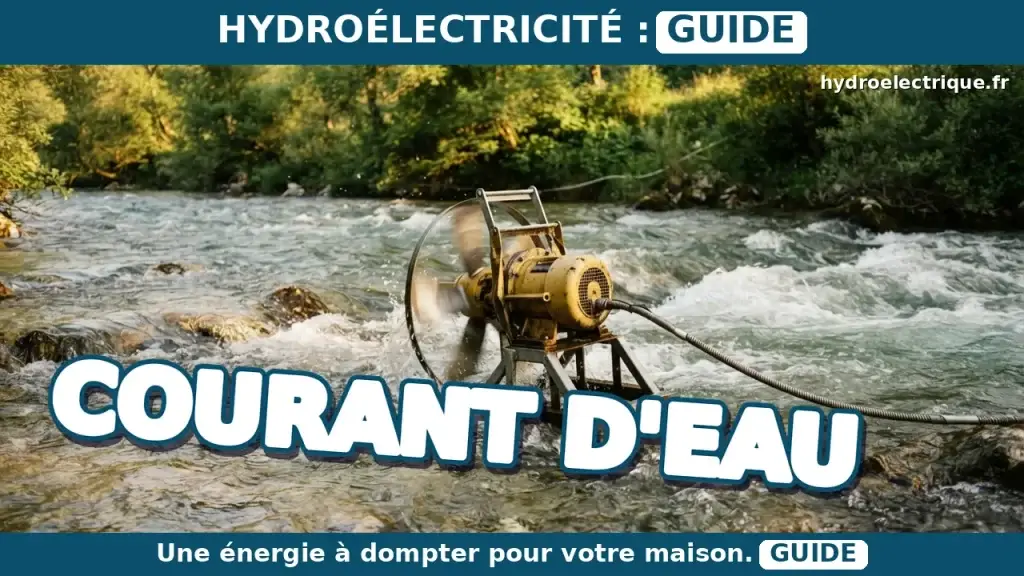 Hydrolienne domestique : prix, puissance et limites