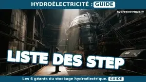 STEP en France : la liste des stations de pompage