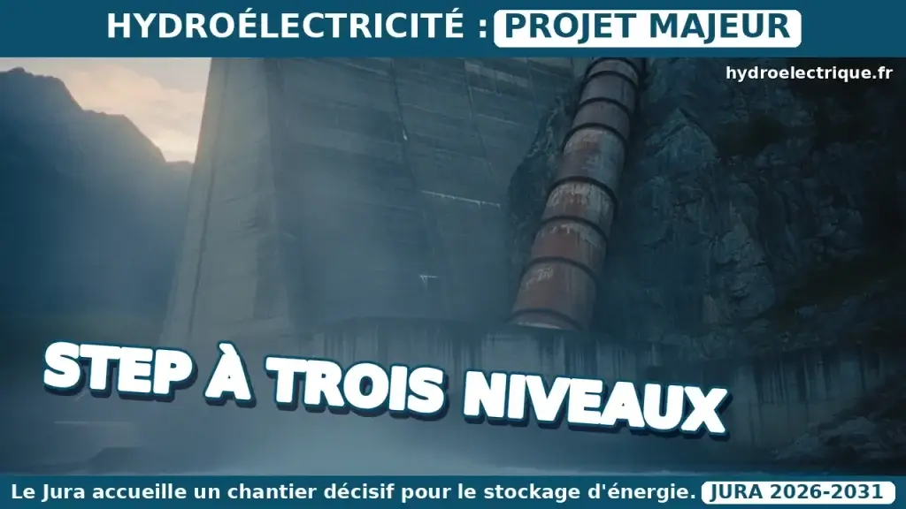 step à trois niveaux